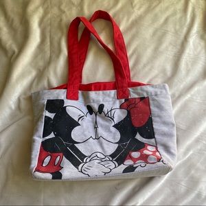 Disney Mickey and Minnie Mouse Tote Bag ❤️🖤